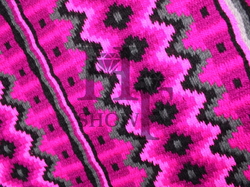 Show pad, navajo - Pink Raspberry